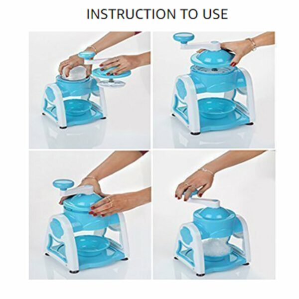 0130B  BLUE GOLA MAKER USED FOR MAKING GOLAŸ??S IN SUMMERS AT VARIOUS KINDS OF PLACES AND ALL ( B Grade) DeoDap
