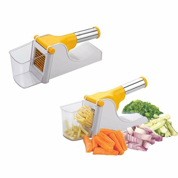0114L French Fry Chipser / Chips Slicer / Potato Chipser /Chips Maker Machine/Potato Slicer with Container DeoDap