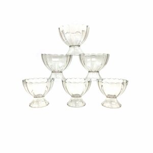 0091C Serving Dessert Bowl Ice Cream Salad Fruit Bowl - 6pcs Serving Dessert Bowl Ice Cream Salad Fruit Bowl - 6pcs DeoDap
