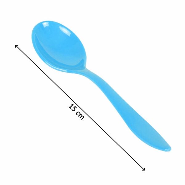 0112A Fancy Spoon Used While Eating and Serving Food Stuffs Etc. DeoDap