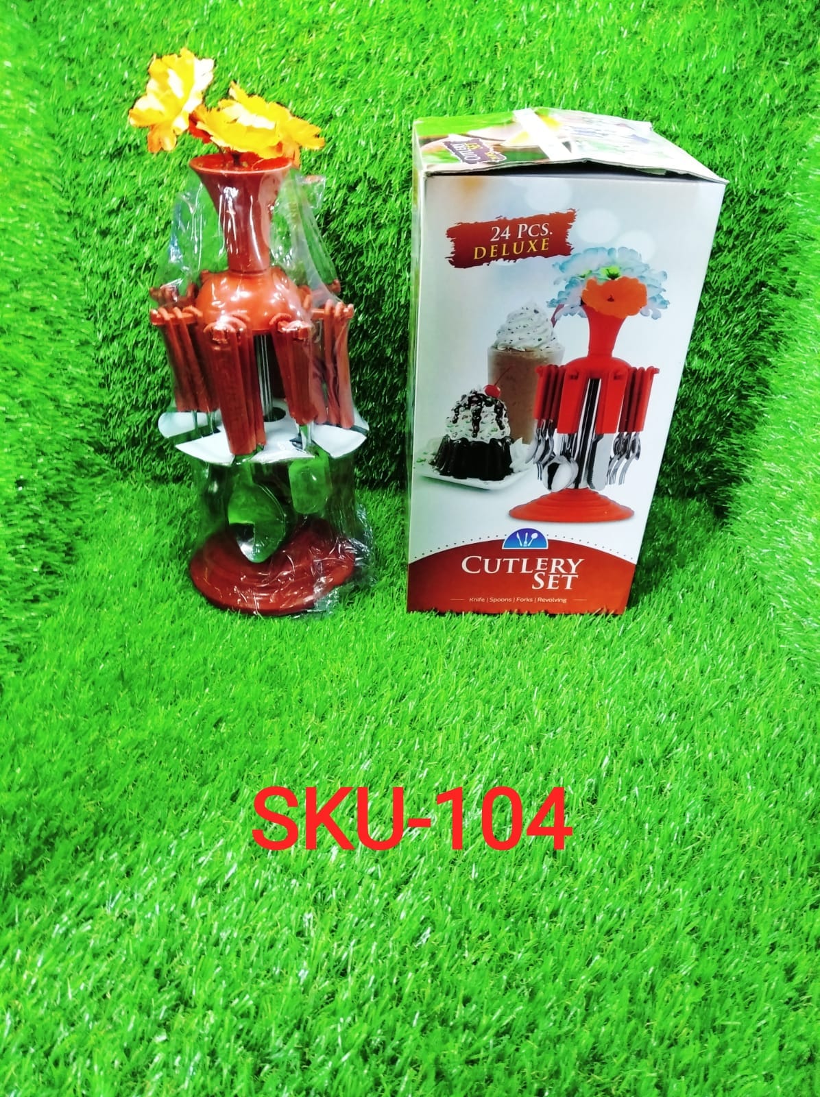 7da64601-0008-43bf-8639-c4b2931f1390_42caeed8-67b3-421f-978a-b3581ad8173f 104 New Stylish 24 Pcs Plastic, Stainless Steel Cutlery Set (Pack of 24) DeoDap