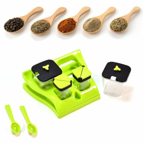 ‹¯¨0078A Plastic Aachar pickle container/ chutney/ Mukhwas tray/ Masala tray Dinning Spice stand DeoDap