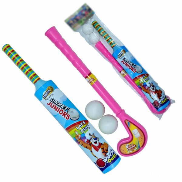 8023 Combo of Light Weight Plastic Bat