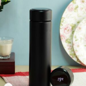 0726 Smart Vacuum Insulated Water Bottle with LED Temperature Display DeoDap